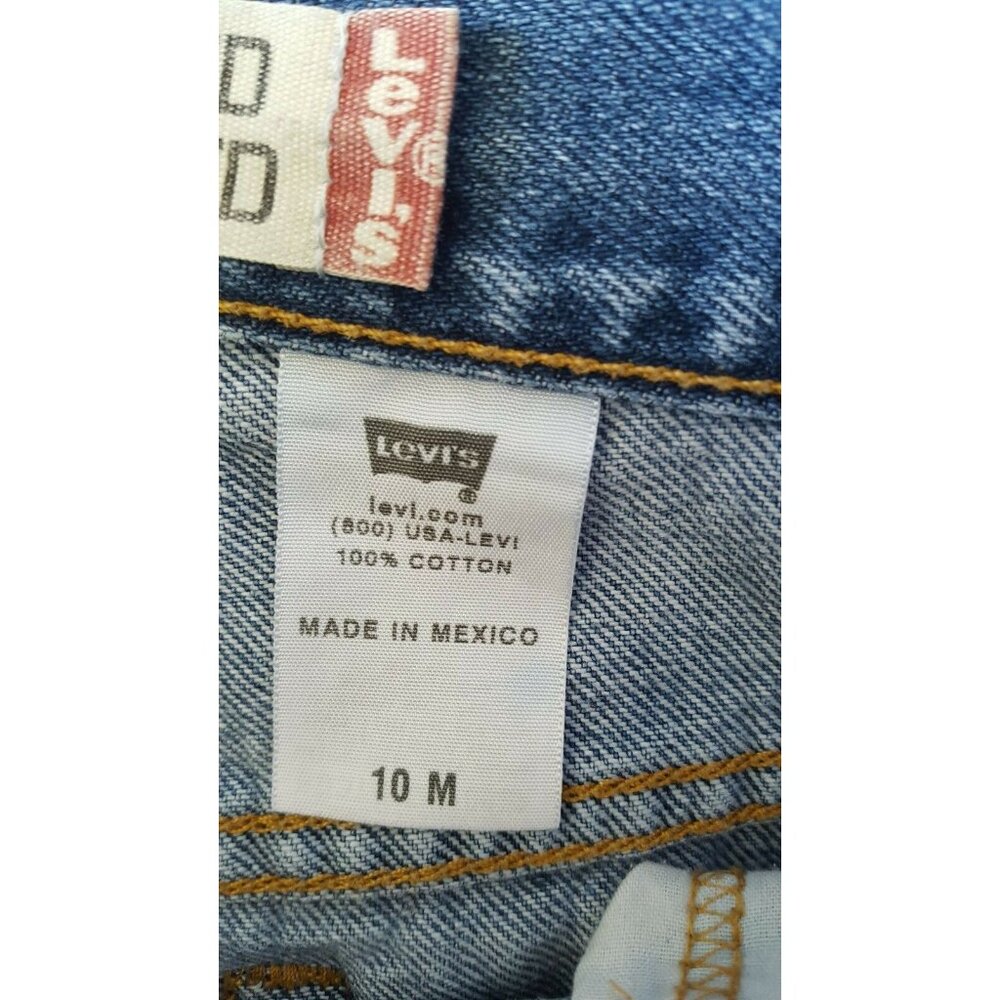 Levi's 550 Womens Vintage Jeans 10 M High Rise Relaxed Fit Tapered Leg  28/30 - Picture 11 of 12